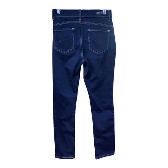 Lee Easy Fit Blue Jeans Womens Size 4 Stretch Comfortable - Picture 2 of 6